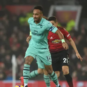 Prints of Season 2018-19 Prints: Manchester United v Arsenal 2018-19