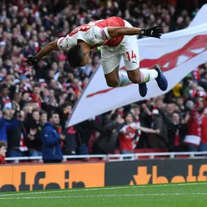Aubameyang Print - Arsenal FC vs Burnley 2018 Aubameyang Print - Arsenal FC vs Burnley 2018