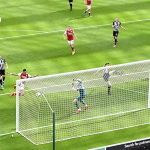 Aubameyang Scores Arsenal's Second Goal: Newcastle United vs Arsenal, Premier League 2021 (Behind Closed Doors)