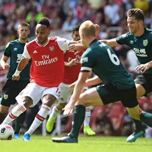 Aubameyang Scores Arsenal's Second Goal Against Burnley in 2019-20 Premier League