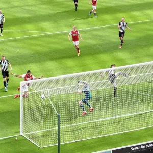 Aubameyang Scores Arsenal's Second Goal: Newcastle United vs Arsenal, Premier League 2021 (Behind Closed Doors)