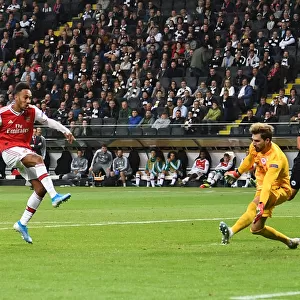 Aubameyang Scores Third Goal: Arsenal's Europa League Victory over Eintracht Frankfurt (September 19, 2019)