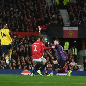 Aubameyang Scores: Manchester United vs. Arsenal, Premier League 2019-20