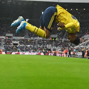 Aubameyang Scores the Opener: Newcastle United vs. Arsenal FC, 2019-20 Premier League