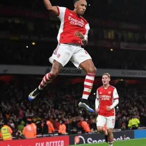 Aubameyang Scores His Second Goal: Arsenal vs. Aston Villa (2021-22) Aubameyang Scores His Second Goal: Arsenal vs. Aston Villa (2021-22)
