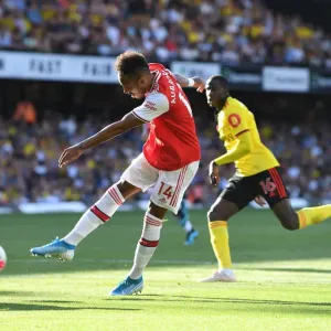 Aubameyang Scores: Watford vs. Arsenal, Premier League 2019-20