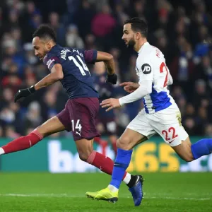 Aubameyang Surges Past Montoya Print