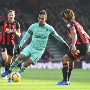 Aubameyang vs. Ake: Intense Battle in AFC Bournemouth vs. Arsenal FC Premier League Clash Aubameyang vs. Ake: Intense Battle in AFC Bournemouth vs. Arsenal FC Premier League Clash