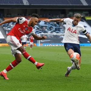 Aubameyang vs Alderweireld: Intense Rivalry in the Premier League Clash Between Tottenham and Arsenal