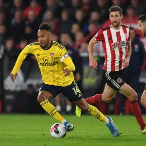 Aubameyang vs. Basham Print, Bramall Lane Match 2019