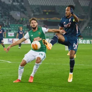 Aubameyang vs Hofmann: Clash in the Europa League between Rapid Vienna and Arsenal