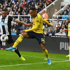 Aubameyang vs Lascelles: Clash of the Titans - Newcastle United vs Arsenal FC, Premier League 2019-20 Aubameyang vs Lascelles: Clash of the Titans - Newcastle United vs Arsenal FC, Premier League 2019-20