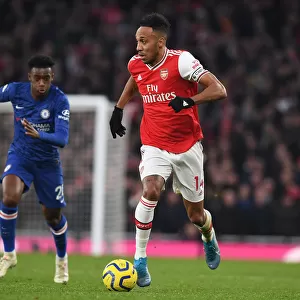 Aubameyang's Agility: Outsmarting Hudson-Odoi in the Thrilling Arsenal vs. Chelsea Clash