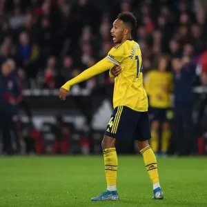 Aubameyang's Brilliant Display: Arsenal's Triumph over Sheffield United in the Premier League 2019-20 Aubameyang's Brilliant Display: Arsenal's Triumph over Sheffield United in the Premier League 2019-20