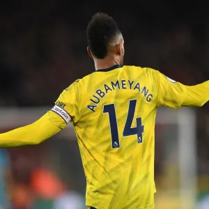 Aubameyang Print - Sheffield United vs Arsenal 2019