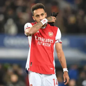 Aubameyang's Emotional Reaction: Everton vs. Arsenal, Premier League 2020-21