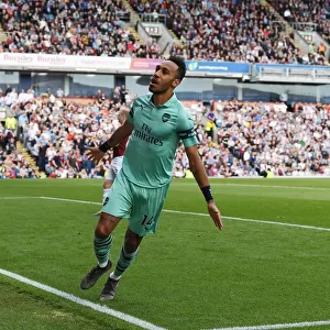 Aubameyang's Game-Winning Goal: Arsenal Secures Premier League Victory at Burnley (2018-19)