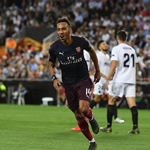 Aubameyang's Goal: Arsenal Advance in Europa League Semi-Final vs Valencia