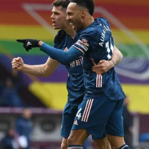 Aubameyang's Lone Goal: Arsenal's Victory in Empty Turf Moor Against Burnley (2020-21)