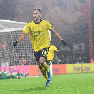 Aubameyang's Strike: Arsenal's Triumph over AFC Bournemouth in the Premier League (2019-20)
