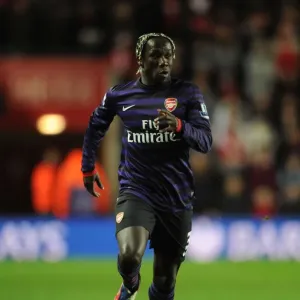 Bacary Sagna in Action: Arsenal vs. Southampton 1:1, Barclays Premier League, St. Marys Stadium Bacary Sagna in Action: Arsenal vs. Southampton 1:1, Barclays Premier League, St. Marys Stadium