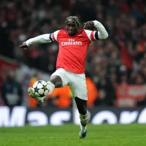Bacary Sagna in Action: Arsenal vs. FC Bayern Munich, UEFA Champions League 2012-13