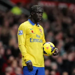 Bacary Sagna in Action: Arsenal vs. Manchester United, Premier League 2013-14 Bacary Sagna in Action: Arsenal vs. Manchester United, Premier League 2013-14