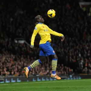 Bacary Sagna in Action: Arsenal vs. Manchester United, Premier League 2013-14 Bacary Sagna in Action: Arsenal vs. Manchester United, Premier League 2013-14
