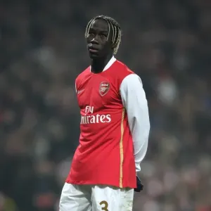 Bacary Sagna in Action: Arsenal vs AC Milan, UEFA Champions League, Emirates Stadium, 2008 Bacary Sagna in Action: Arsenal vs AC Milan, UEFA Champions League, Emirates Stadium, 2008