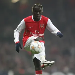 Bacary Sagna in Action: Arsenal vs AC Milan, UEFA Champions League, Emirates Stadium, 2008 Bacary Sagna in Action: Arsenal vs AC Milan, UEFA Champions League, Emirates Stadium, 2008