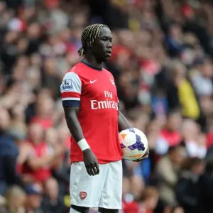 Bacary Sagna in Action: Arsenal vs Norwich City, Premier League 2013-14 Bacary Sagna in Action: Arsenal vs Norwich City, Premier League 2013-14
