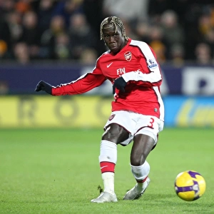 Bacary Sagna in Action: Arsenal's Dominance over Hull City (17/1/2009)