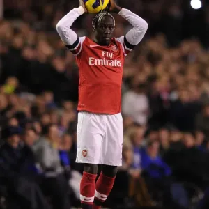 Bacary Sagna in Action: Everton vs Arsenal, Premier League 2012-13