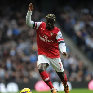 Bacary Sagna in Action: Manchester City vs. Arsenal, Premier League 2013-14 Bacary Sagna in Action: Manchester City vs. Arsenal, Premier League 2013-14