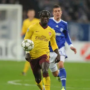 Bacary Sagna in Action: Schalke 04 vs. Arsenal FC, UEFA Champions League (2012) Bacary Sagna in Action: Schalke 04 vs. Arsenal FC, UEFA Champions League (2012)