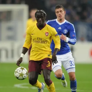 Bacary Sagna in Action: Schalke 04 vs. Arsenal FC, UEFA Champions League (2012) Bacary Sagna in Action: Schalke 04 vs. Arsenal FC, UEFA Champions League (2012)