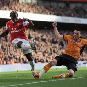 Bacary Sagna (Arsenal) Adam Hammill (Wolves). Arsenal 2: 0 Wolverhampton Wanderers