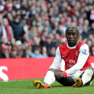 Bacary Sagna (Arsenal). Arsenal 0: 1 Newcastle United. Barclays Premier League Bacary Sagna (Arsenal). Arsenal 0: 1 Newcastle United. Barclays Premier League
