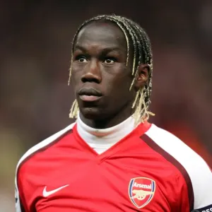 Bacary Sagna (Arsenal). Arsenal 2: 2 Barcelona. UEFA Champions League. Quarter Final