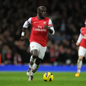 Bacary Sagna (Arsenal). Arsenal 2: 2 Liverpool. Barclays Premier League. Emirates Stadium, 30 / 1 / 13