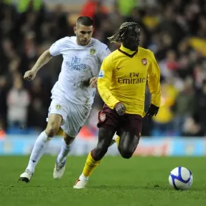 Bacary Sagna (Arsenal) Bradley Johnson (Leeds). Leeds United 1: 3 Arsenal