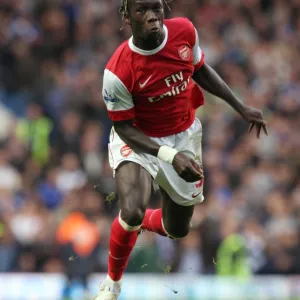 Bacary Sagna (Arsenal). Chelsea 2: 0 Arsenal. Barclays Premier League. Stamford Bridge