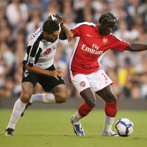 Bacary Sagna (Arsenal) Clint Dempsey (Fulham) Bacary Sagna (Arsenal) Clint Dempsey (Fulham)
