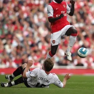 Bacary Sagna (Arsenal) Danny Collins (Sunderland)