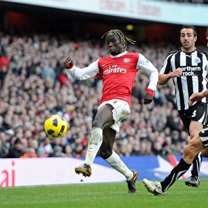 Bacary Sagna (Arsenal) Fabricio Coloccini (Newcastle). Arsenal 0: 1 Newcastle United