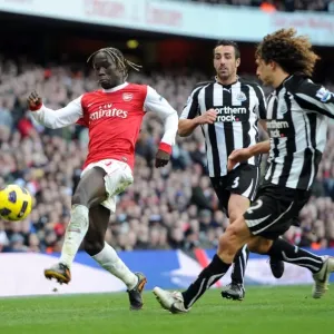 Bacary Sagna (Arsenal) Fabricio Coloccini (Newcastle). Arsenal 0: 1 Newcastle United Bacary Sagna (Arsenal) Fabricio Coloccini (Newcastle). Arsenal 0: 1 Newcastle United
