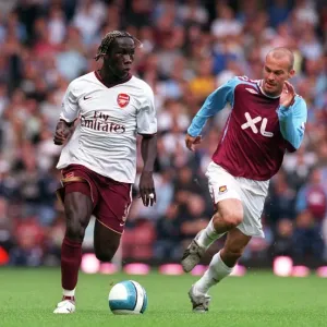 Bacary Sagna Print, Arsenal vs West Ham United Bacary Sagna Print, Arsenal vs West Ham United