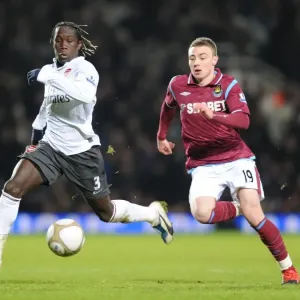 Bacary Sagna (Arsenal) Freddie Sears (West Ham). West Ham United 1: 2 Arsenal Bacary Sagna (Arsenal) Freddie Sears (West Ham). West Ham United 1: 2 Arsenal