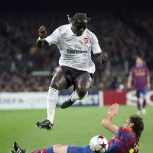 Bacary Sagna (Arsenal) Gabriel Milito (Barcelona). Barcelona 4: 1 Arsenal Bacary Sagna (Arsenal) Gabriel Milito (Barcelona). Barcelona 4: 1 Arsenal