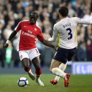 Bacary Sagna (Arsenal) Gareth Bale (Tottenham). Tottenham Hotspur 2: 1 Arsenal